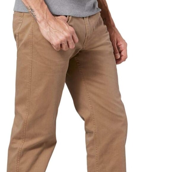 Dockers Men's Straight Fit Jean Cut All Seasons Tech Pants – Khaki – 54W x 30L - Picture 1 of 4